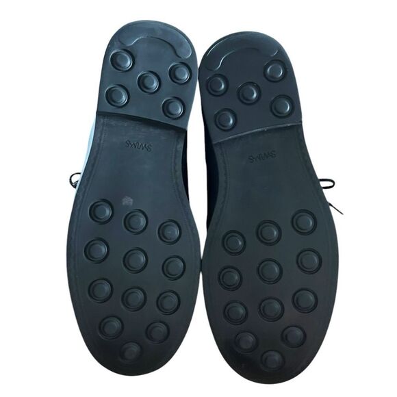 SWIMS Mens Black Non-Slip Water Resistant George Round Toe Chukka Boots 6 - Picture 7 of 8